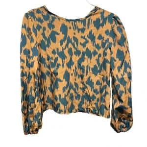 Shein Animal Print shirt sz 160